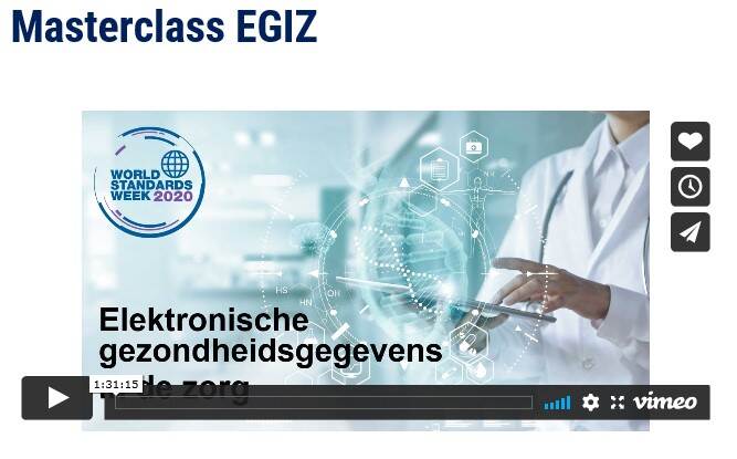 Schermafbeelding van de video over de Masterclass EGIZ