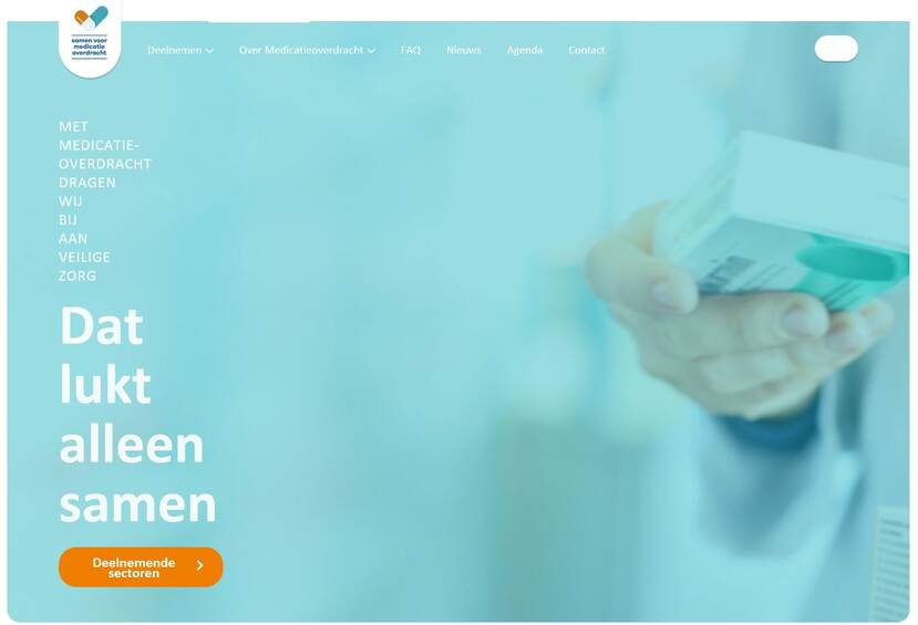 Website samenvoormedicatieoverdracht.nl