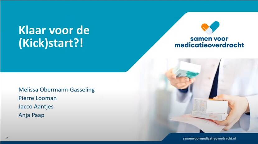 Afbeelding bij artikel over Q&A's Kickstart Medicatieoverdracht